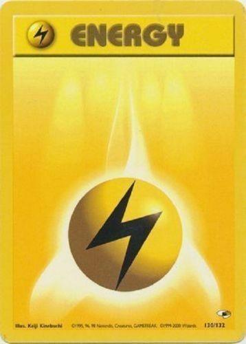 Lightning Energy (130/132) [Gym Heroes Unlimited] (Online Only)