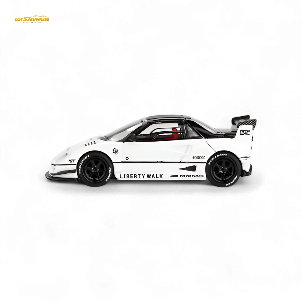 Mini-GT Mazda AZ-1 Liberty Walk LB40 White 2024 Tokyo Auto Salon 1:64 (ONLINE ORDER ONLY)