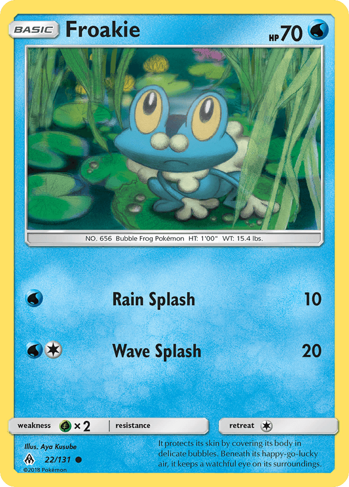 Froakie (22/131) [Sun & Moon: Forbidden Light] (Online Only)