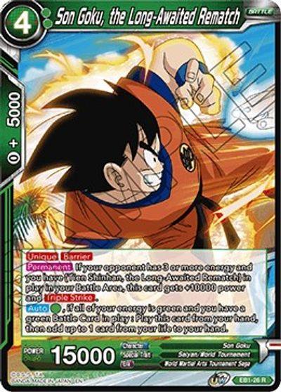 Son Goku, the Long-Awaited Rematch (EB1-026) [Battle Evolution Booster] (ONLINE ORDER ONLY)