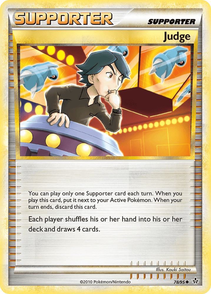 Judge (78/95) [HeartGold & SoulSilver: Unleashed] (Online Only)