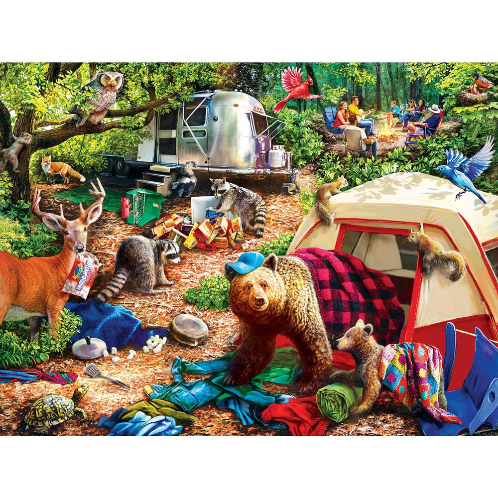 Campside - Campsite Trouble 300 Piece EZ Grip Jigsaw Puzzle (ONLINE ORDER ONLY)