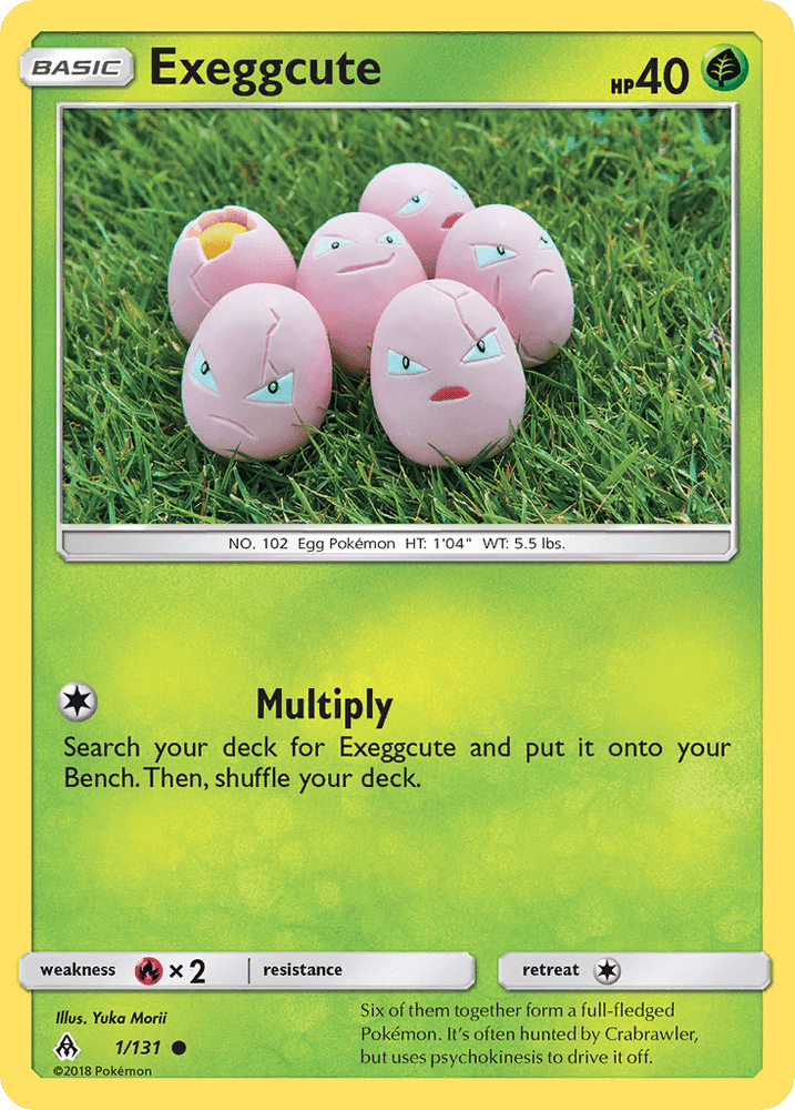 Exeggcute (1/131) [Sun & Moon: Forbidden Light] (Online Only)