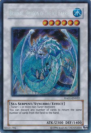 Brionac, Dragon of the Ice Barrier [HA01-EN022] Secret Rare (ONLINE ORDER ONLY)