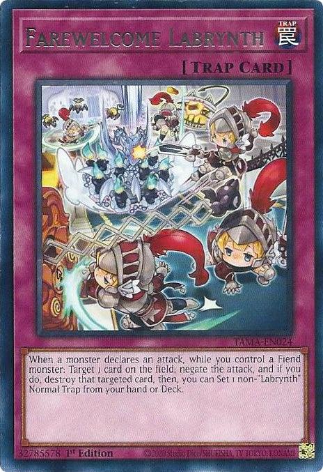 Farewelcome Labrynth [TAMA-EN024] Rare (ONLINE ORDER ONLY)