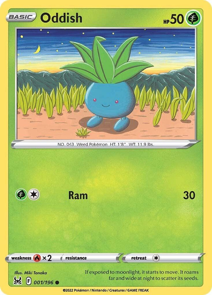 Oddish (001/196) [Sword & Shield: Lost Origin] (Online Only)
