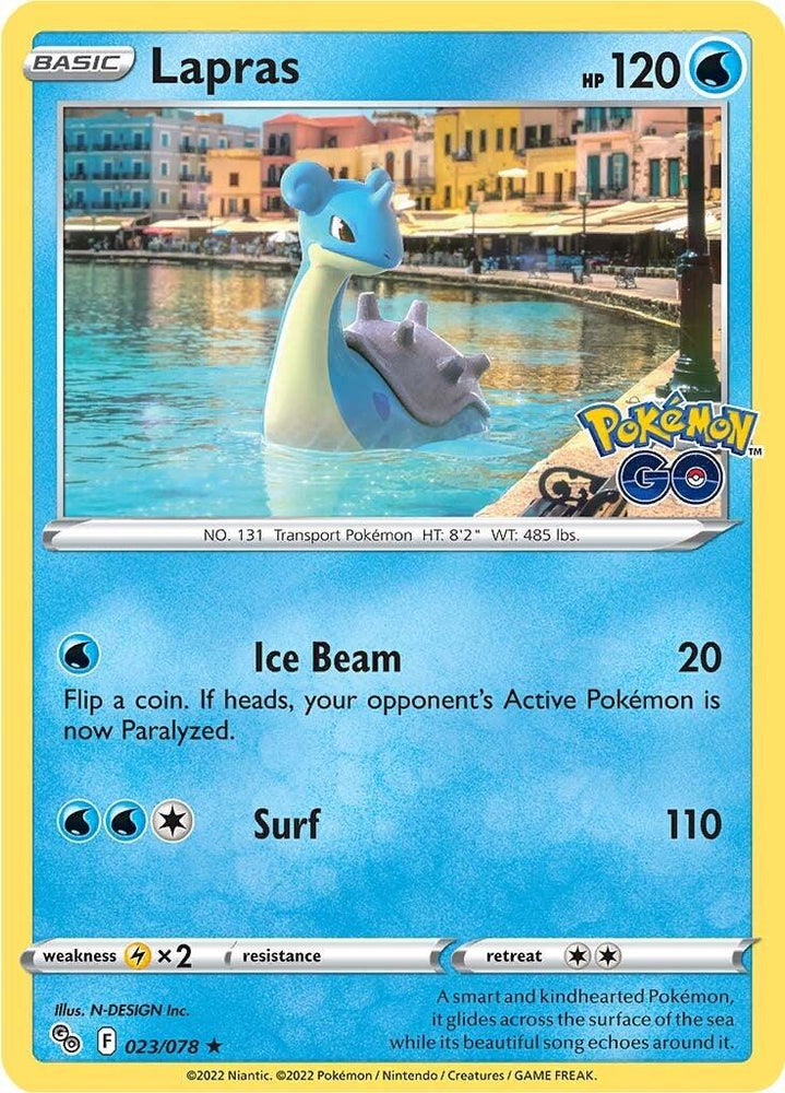 Lapras (023/078) [Pokémon GO] (Online Only)