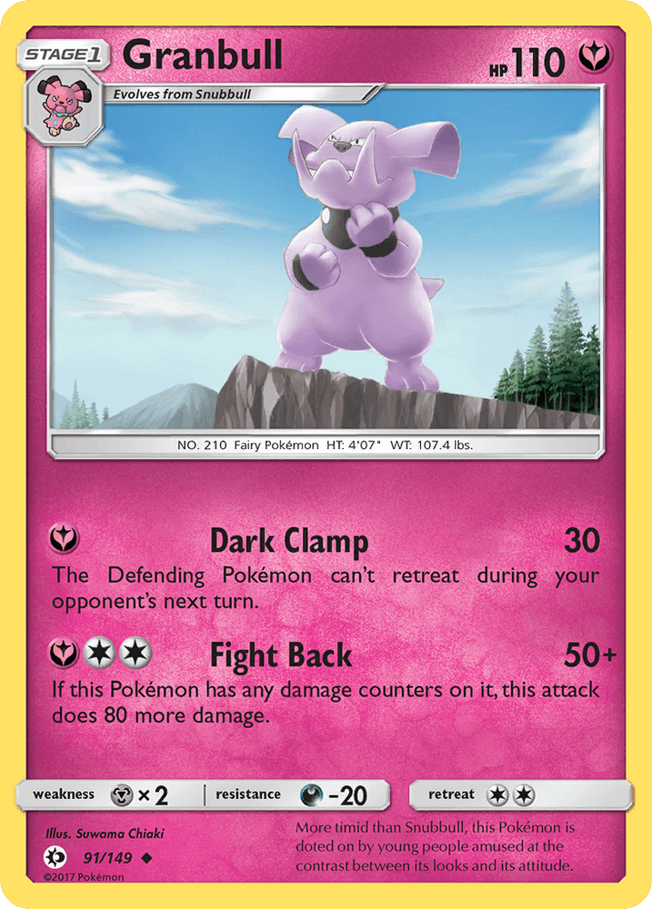 Granbull (91/149) [Sun & Moon: Base Set] (Online Only)
