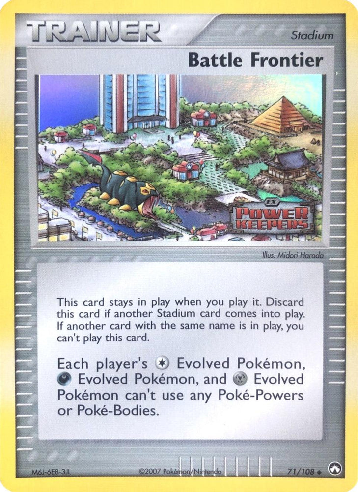 Battle Frontier (71/108) (Stamped) [EX: Power Keepers] (Online Only)
