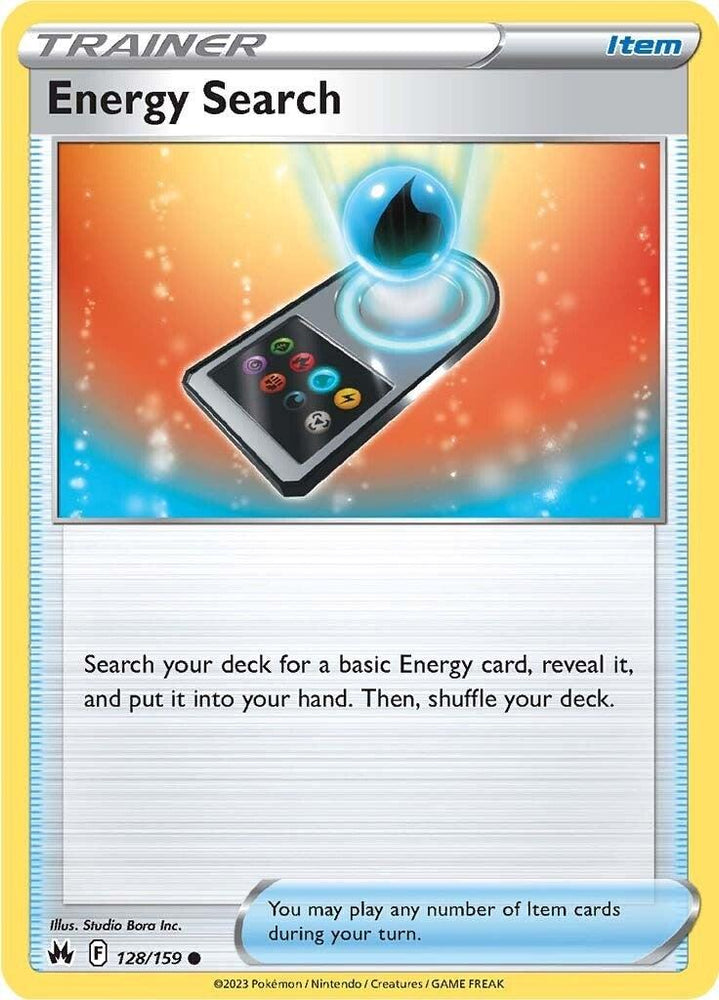 Energy Search (128/159) [Sword & Shield: Crown Zenith] (Online Only)