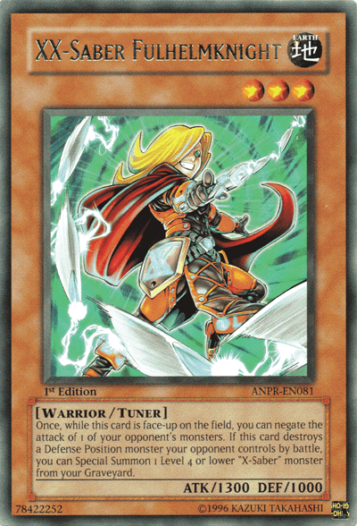 XX-Saber Fulhelmknight [ANPR-EN081] Rare (ONLINE ORDER ONLY)