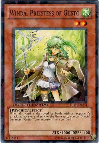 Winda, Priestess of Gusto [DT05-EN073] Common (ONLINE ORDER ONLY)