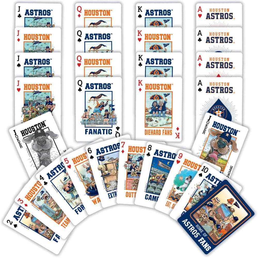 Houston Astros Fan Deck Playing Cards - 54 Card Deck