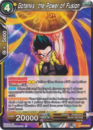 Gotenks, the Power of Fusion (BT10-112) [Rise of the Unison Warrior 2nd Edition] (ONLINE ORDER ONLY)