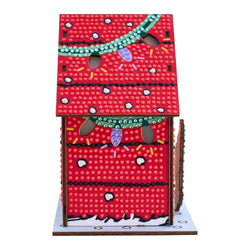 Diamond Art Club – Gem House: The Peanuts Holiday 3D Snoopy Diamond Painting Model (Round Drill, 5.4" x 4.9" x 3") (ONLINE ORDER ONLY)