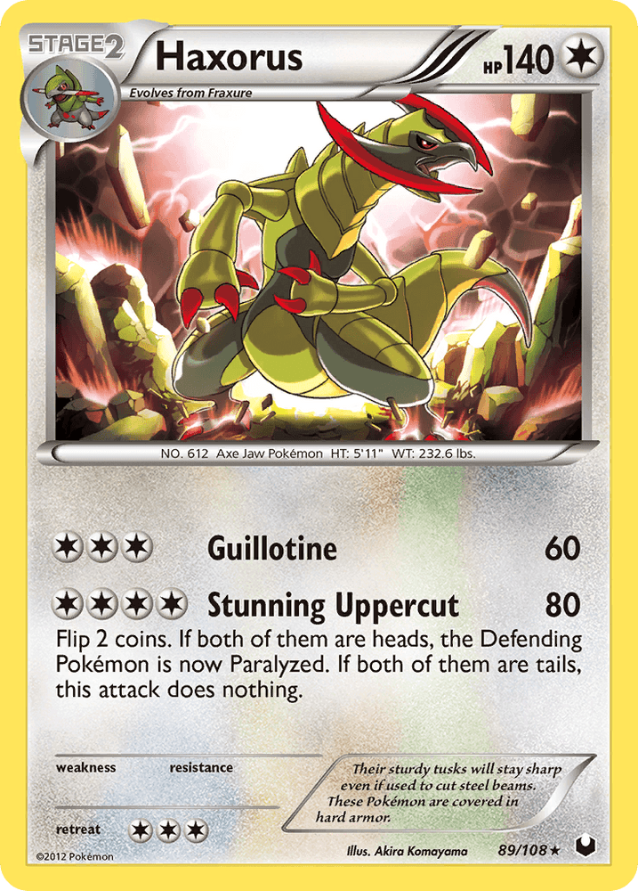 Haxorus (89/108) [Black & White: Dark Explorers] (Online Only)