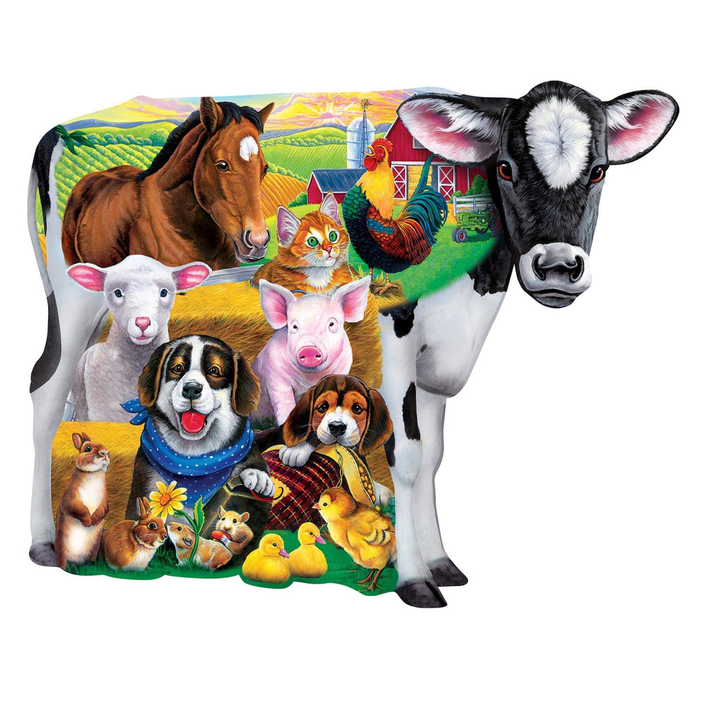 Farm Friends - 100 Piece Shaped Jigsaw Puzzle (ONLINE ORDER ONLY)