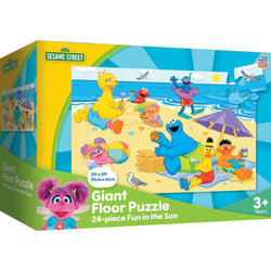 Sesame Street - Fun in The Sun 24 Piece Floor Jigsaw Puzzle