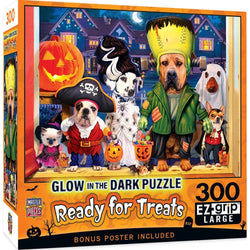 Glow in the Dark - Ready for Treats 300 Piece EZ Grip Jigsaw Puzzle (ONLINE ORDER ONLY)