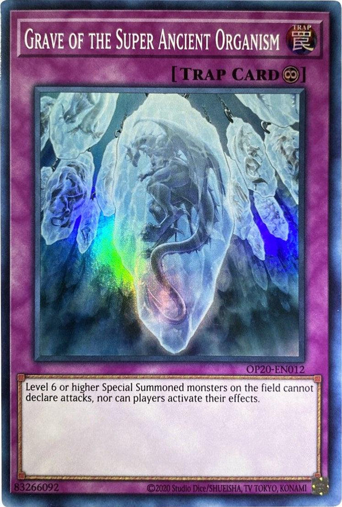 Grave of the Super Ancient Organism [OP20-EN012] Super Rare (ONLINE ORDER ONLY)