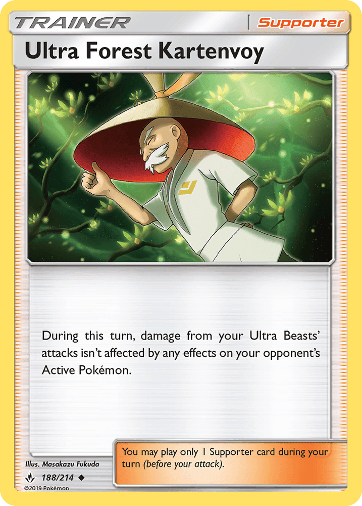 Ultra Forest Kartenvoy (188/214) [Sun & Moon: Unbroken Bonds] (Online Only)