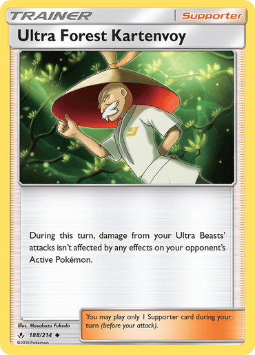 Ultra Forest Kartenvoy (188/214) [Sun & Moon: Unbroken Bonds] (Online Only)