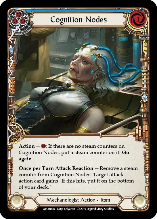 Cognition Nodes [ARC018-R] (Arcane Rising)  1st Edition Rainbow Foil - Anime Imports LLC