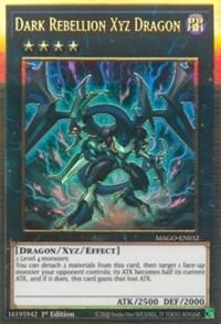 Dark Rebellion Xyz Dragon [MAGO-EN032] Gold Rare (ONLINE ORDER ONLY)