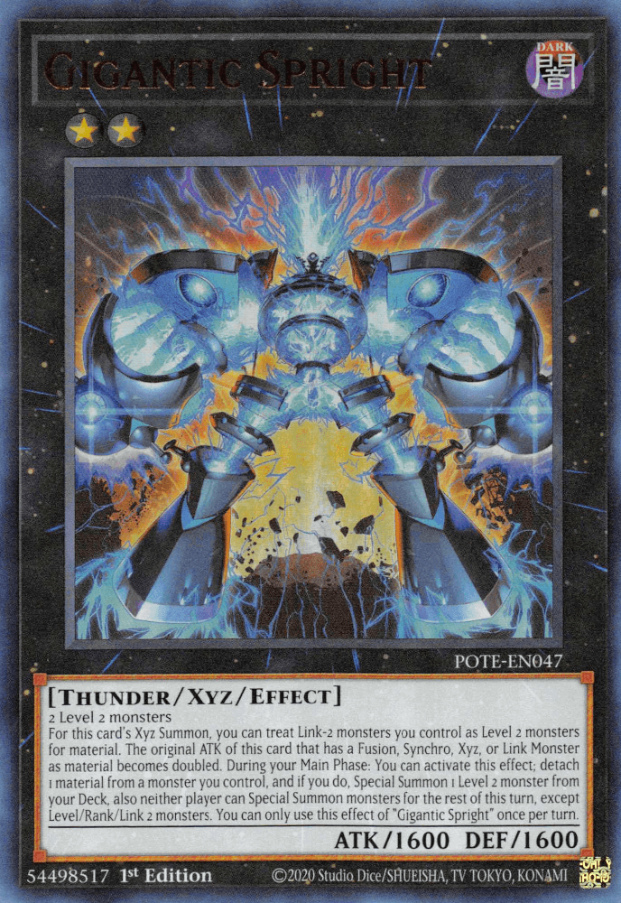 Gigantic Spright [POTE-EN047] Ultra Rare (ONLINE ORDER ONLY)