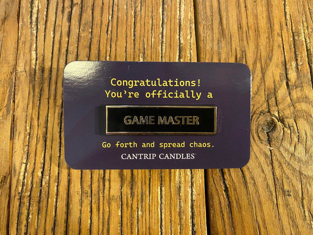 Game Master Pin (ONLINE ORDER ONLY)