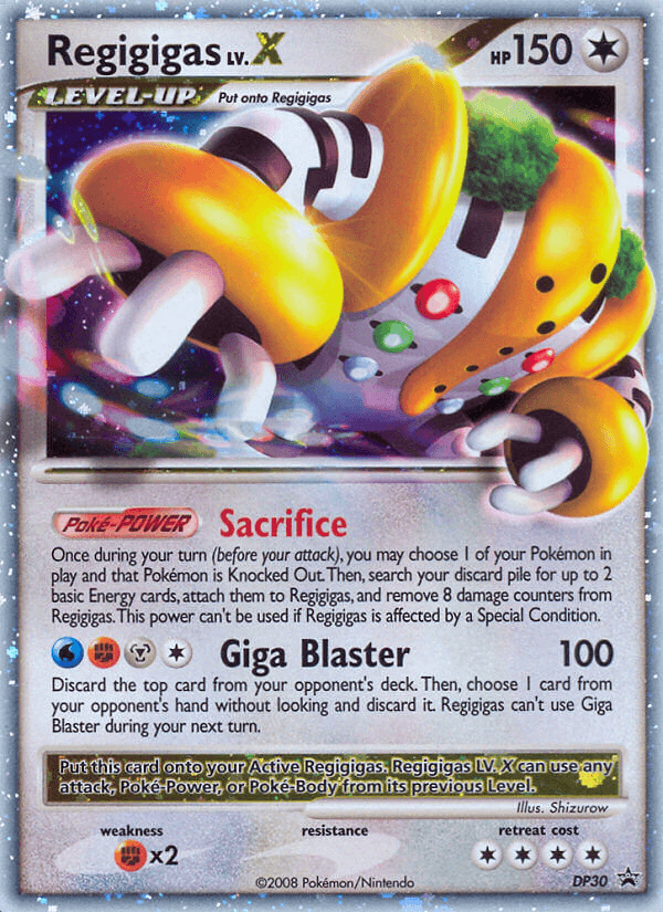 Regigigas LV.X (DP30) [Diamond & Pearl: Black Star Promos] (Online Only)