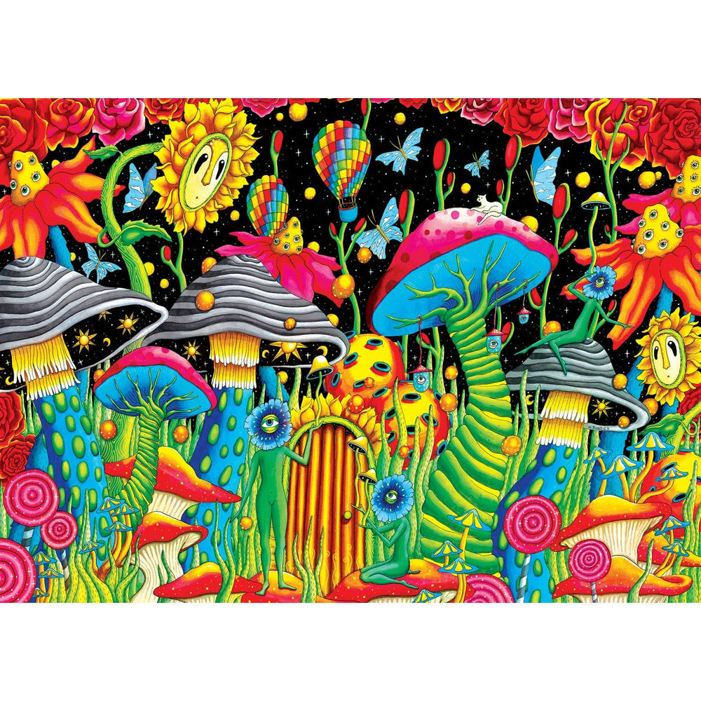 Wonderous Worlds - Garden of Cosmic Delight 1000 Piece Jigsaw Puzzle (ONLINE ORDER ONLY)
