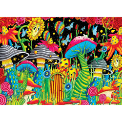 Wonderous Worlds - Garden of Cosmic Delight 1000 Piece Jigsaw Puzzle (ONLINE ORDER ONLY)