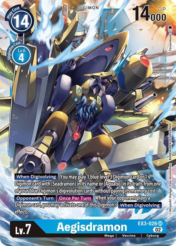 Aegisdramon [EX3-026] [Draconic Roar] (ONLINE ORDER ONLY)