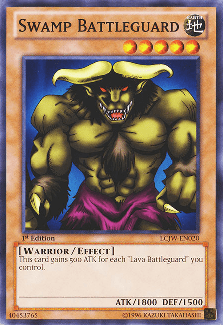 Swamp Battleguard [LCJW-EN020] Common (ONLINE ORDER ONLY)