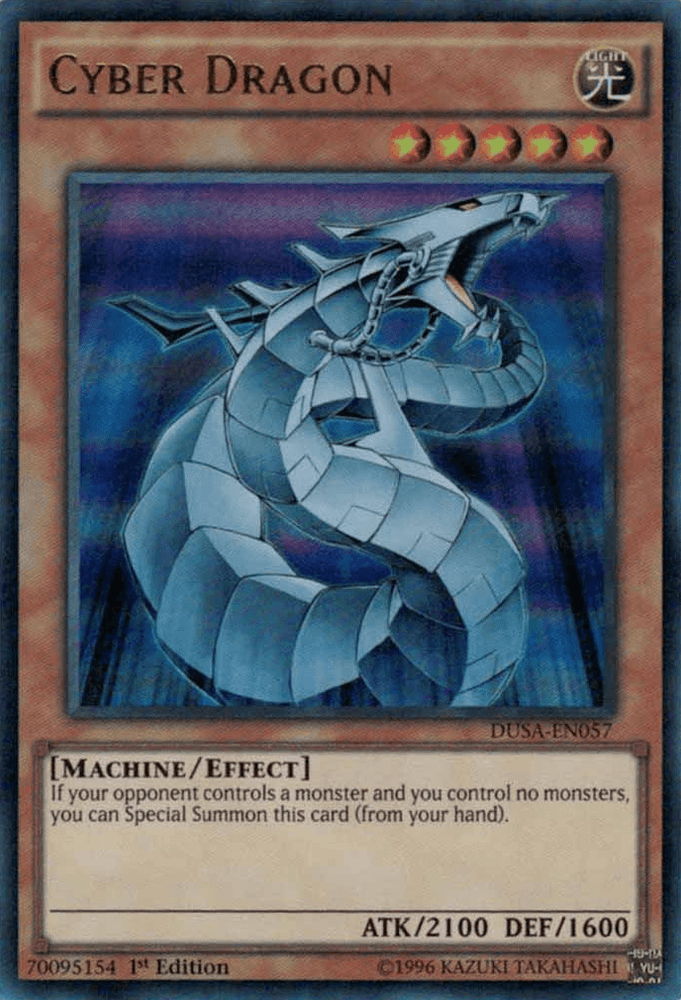Cyber Dragon [DUSA-EN057] Ultra Rare (ONLINE ORDER ONLY)