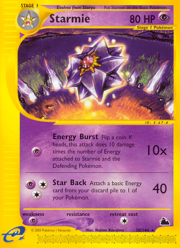 Starmie (30/144) [Skyridge] (Online Only)
