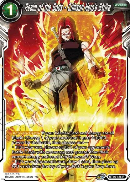 Realm of the Gods - Crimson Hero's Strike (BT16-125) [Realm of the Gods] (ONLINE ORDER ONLY)