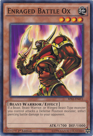 Enraged Battle Ox [BP03-EN011] Common (ONLINE ORDER ONLY)