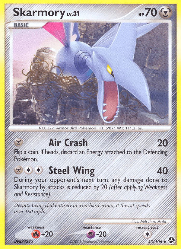 Skarmory (53/106) [Diamond & Pearl: Great Encounters] (Online Only)