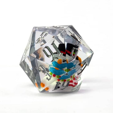 Snowman Holiday d20 Dice 33mm Christmas Dice (2021) (Online Only)