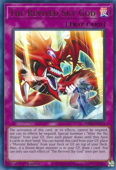 The Revived Sky God [MP22-EN273] Ultra Rare (ONLINE ORDER ONLY)