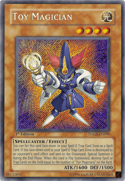 Toy Magician [TDGS-EN099] Secret Rare (ONLINE ORDER ONLY)