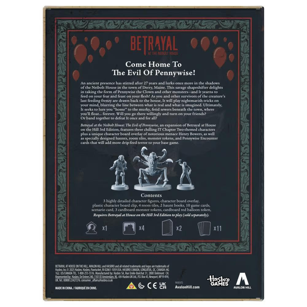 Betrayal at the Neibolt House: The Evil of Pennywise (ONLINE ORDER ONLY)