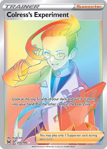 Colress's Experiment (205/196) [Sword & Shield: Lost Origin] (Online Only)