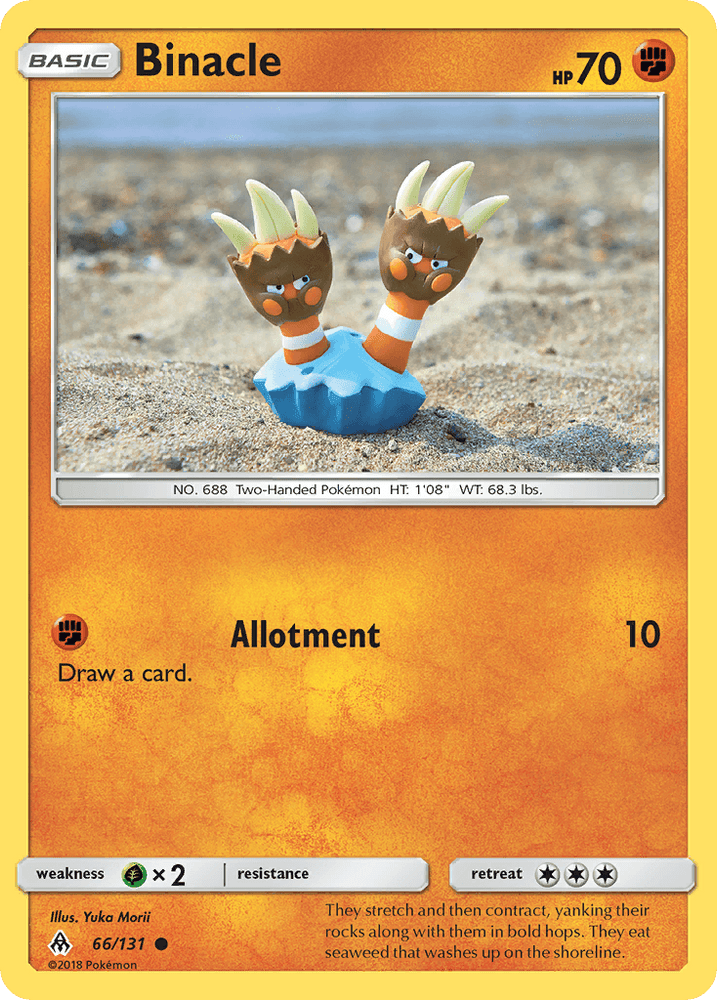 Binacle (66/131) [Sun & Moon: Forbidden Light] (Online Only)