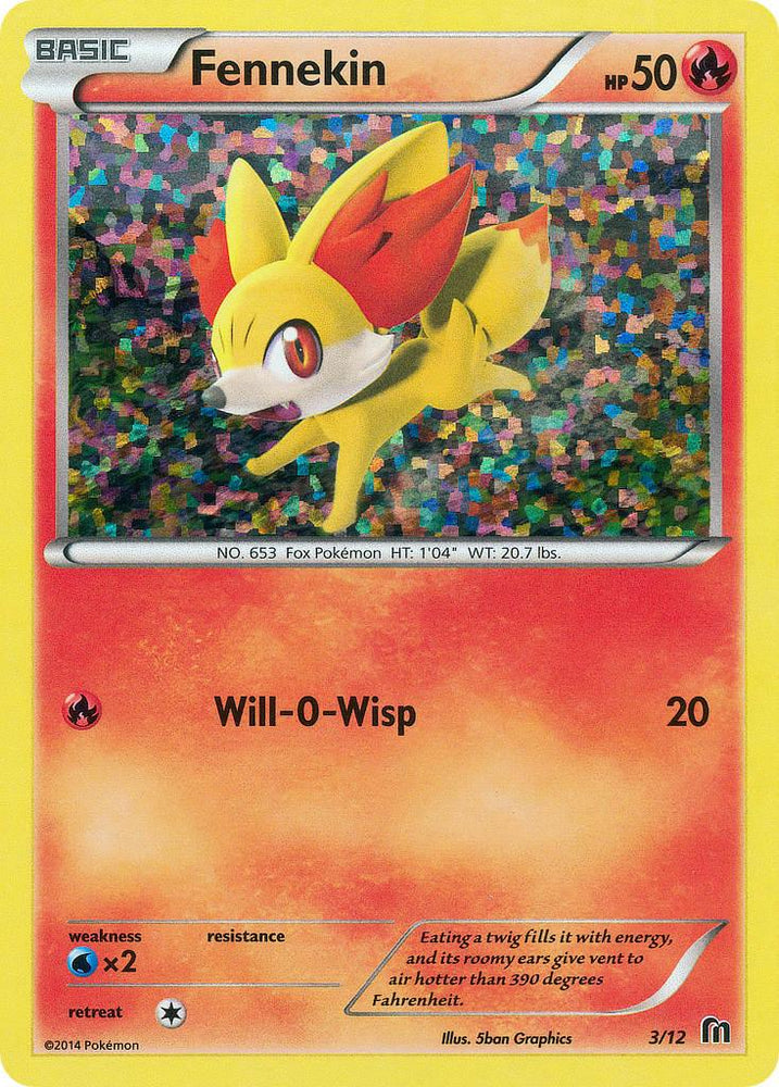 Fennekin (3/12) [McDonald's Promos: 2016 Collection] (Online Only)