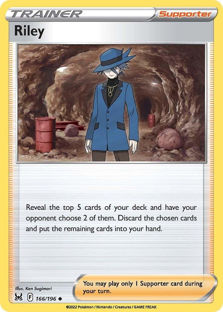 Riley (166/196) [Sword & Shield: Lost Origin] (Online Only)