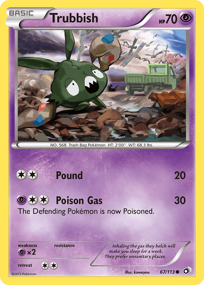 Trubbish (67/113) [Black & White: Legendary Treasures] (Online Only)