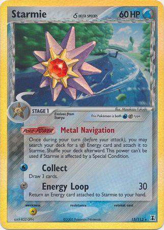 Starmie (15/113) (Delta Species) (Stamped) [EX: Delta Species] (Online Only)